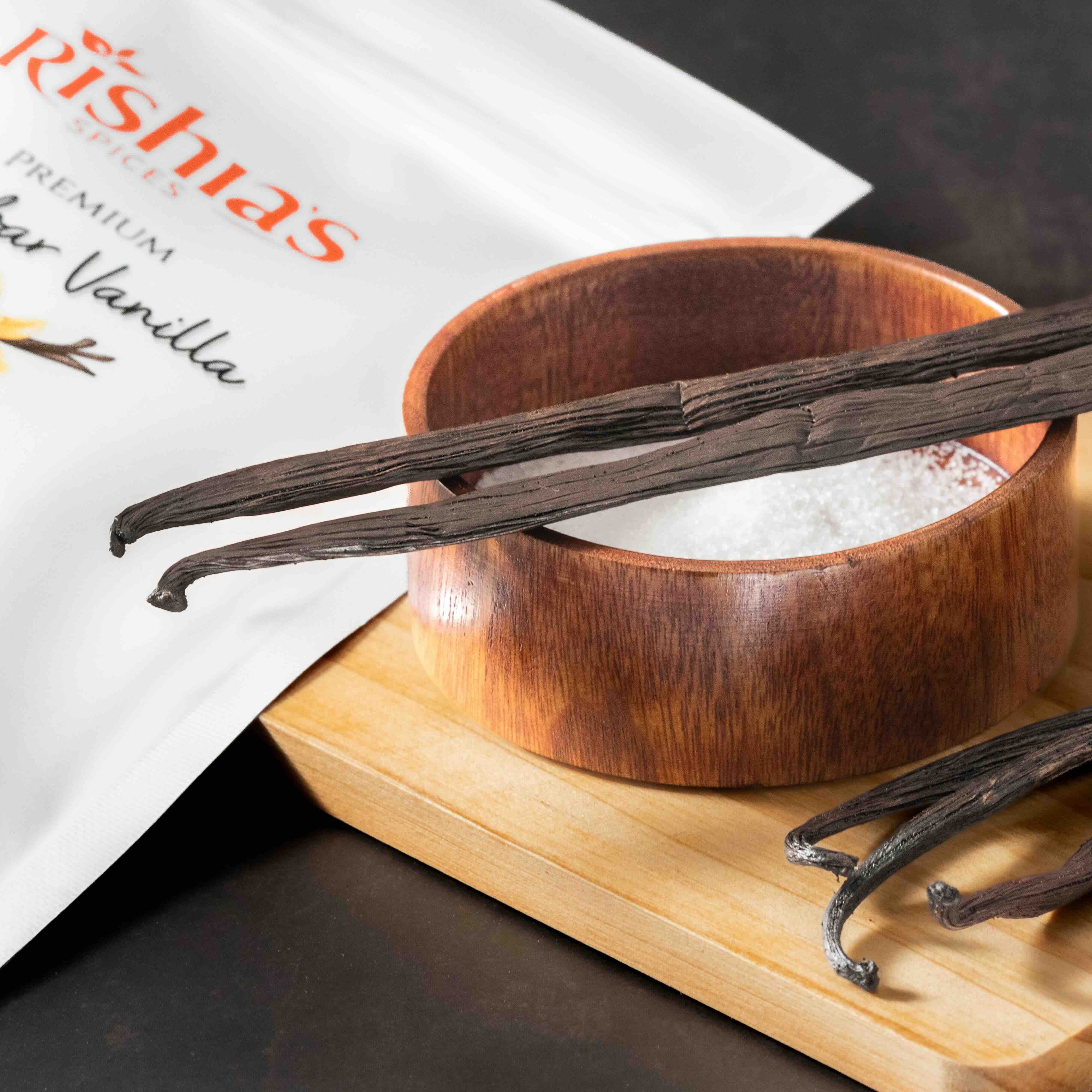 Grade A Vanilla organic beans, good to for paste | powder | extract bottles